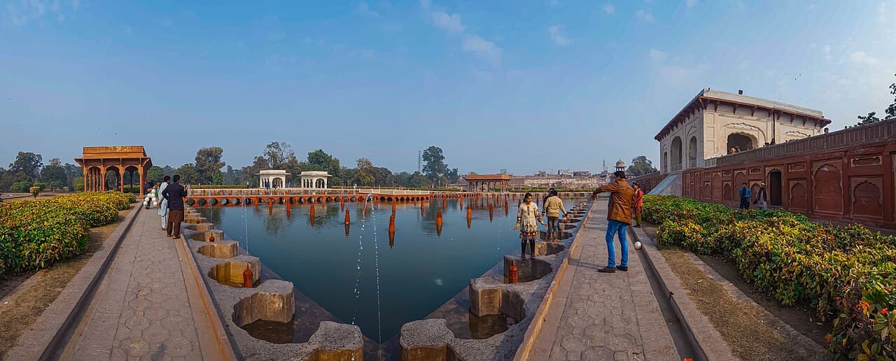 Shalimar Gardens Lahore in Punjab, Pakistan